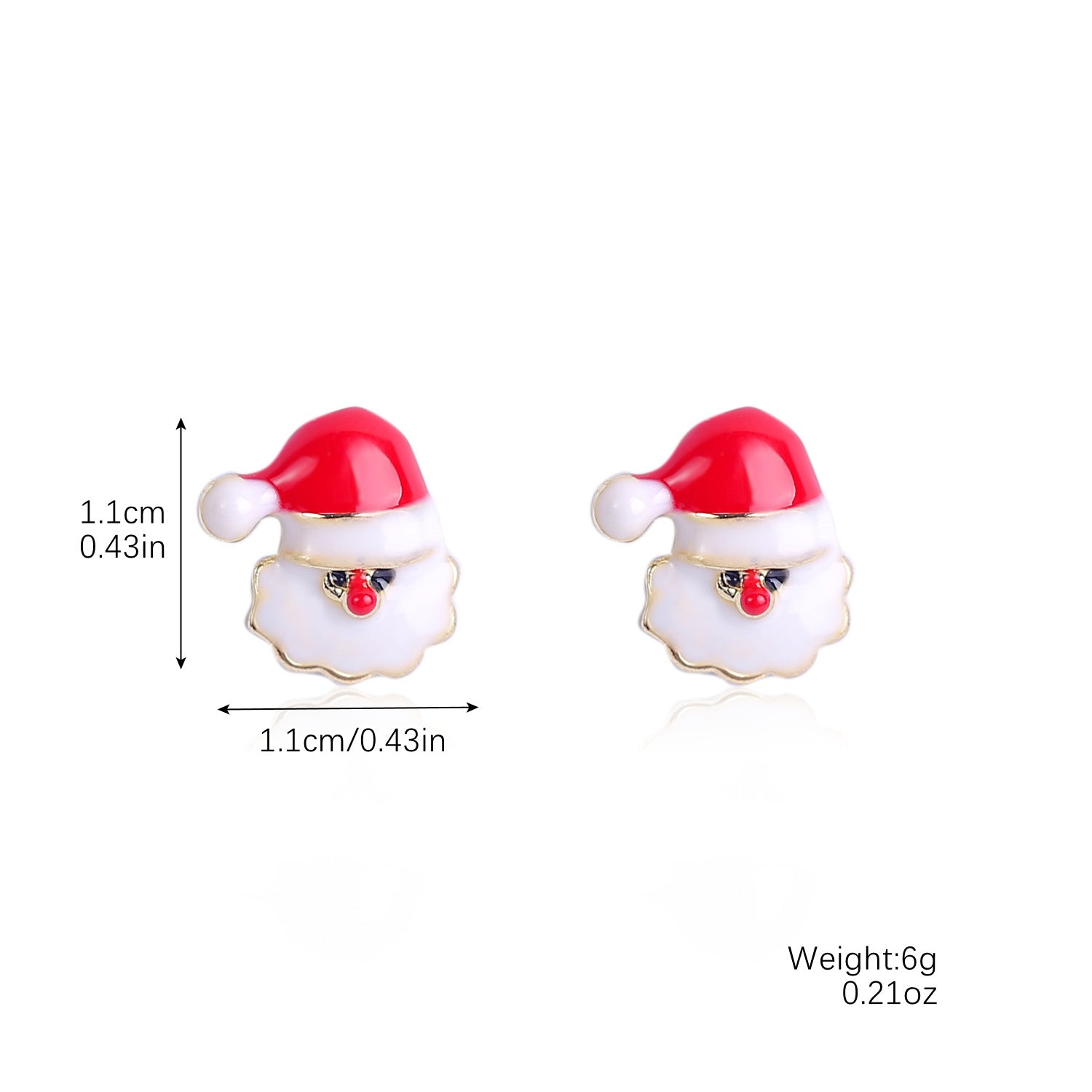 Wholesale Christmas Tree Snowflake Bell Earrings Earrings Set